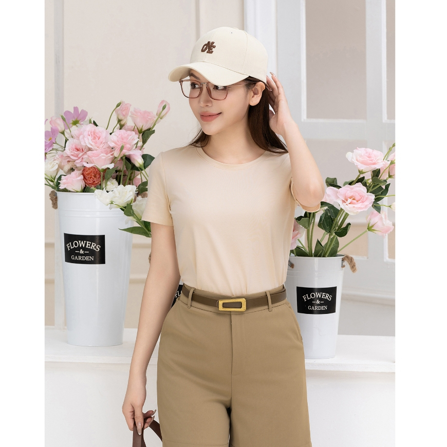 Áo phông nữ trơn form vừa_thumbnail_16