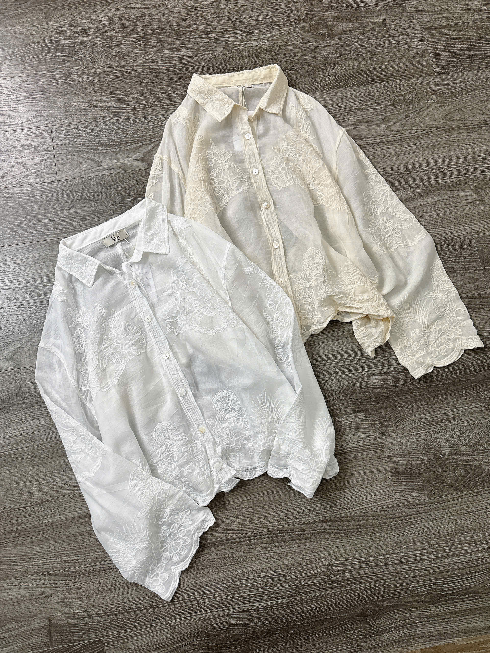 H65 ÁO SOMI THÊU 2 MÀU