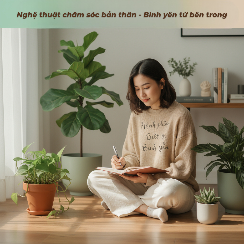 Nghệ thuật chăm sóc bản thân – Khi phụ nữ học cách yêu chính mình mỗi ngày