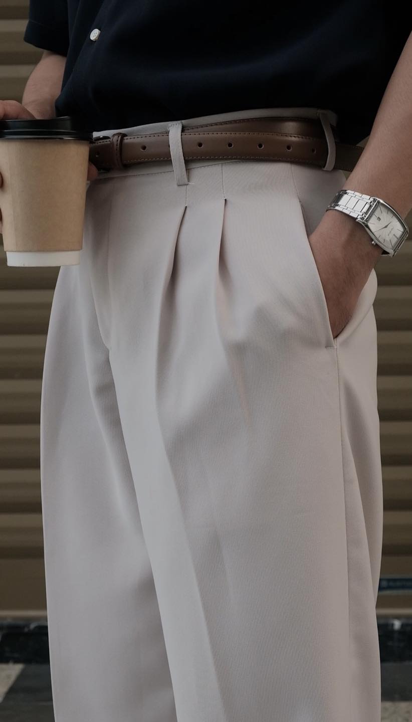 Quần Dài Simple Trouser Vải Thái Form Semi-Wide_thumbnail_11