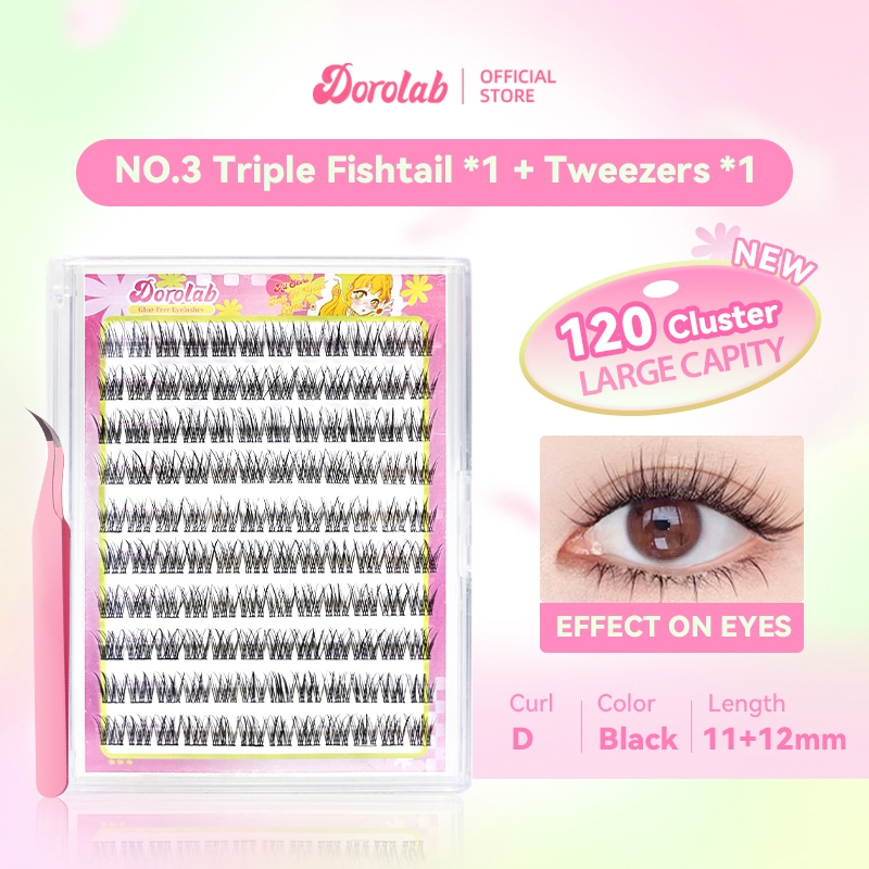Dorolab Cluster Lashes Glue Free - White glue band_thumbnail_8