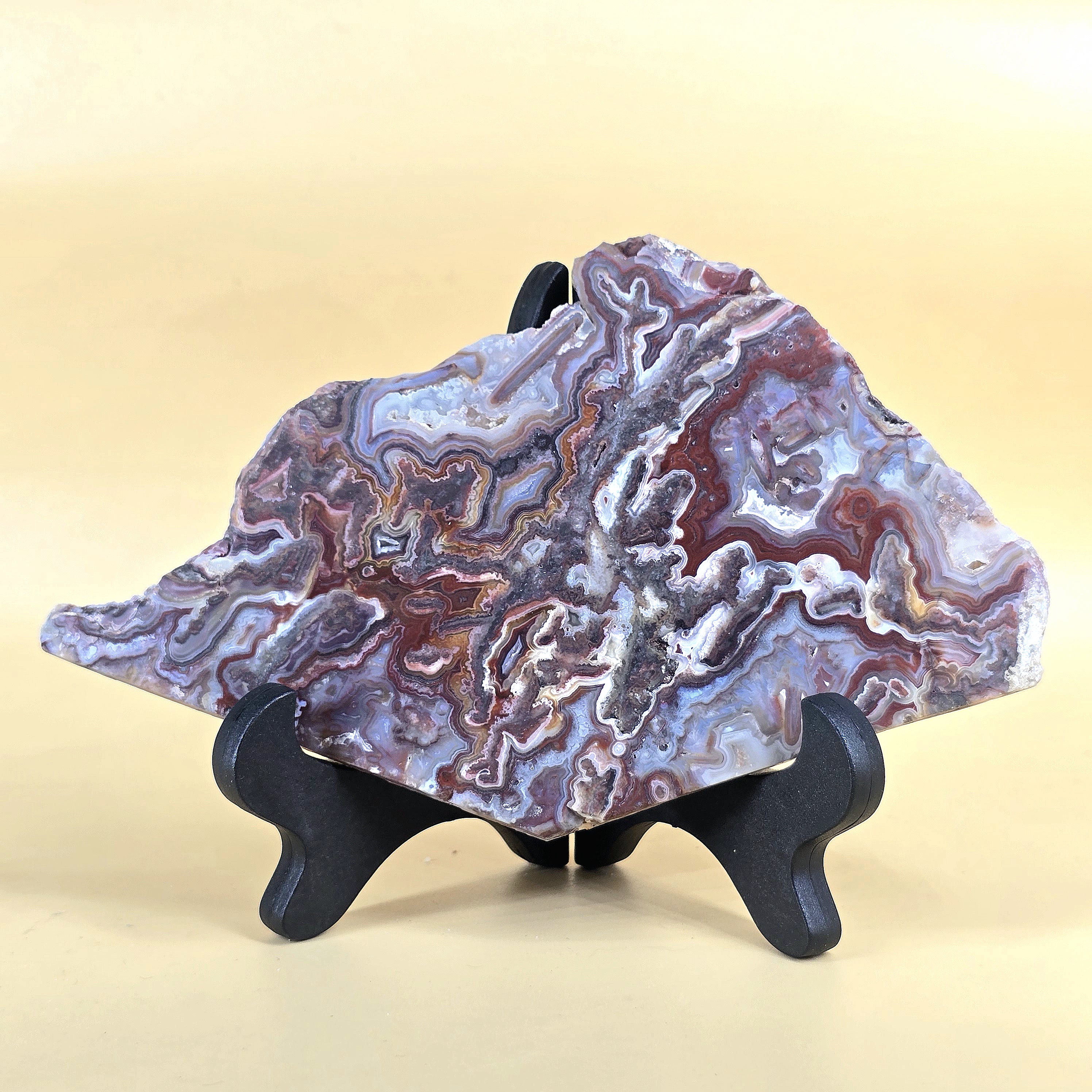 Tảng Mã Não Cười Mexico - Crazy Lace Agate