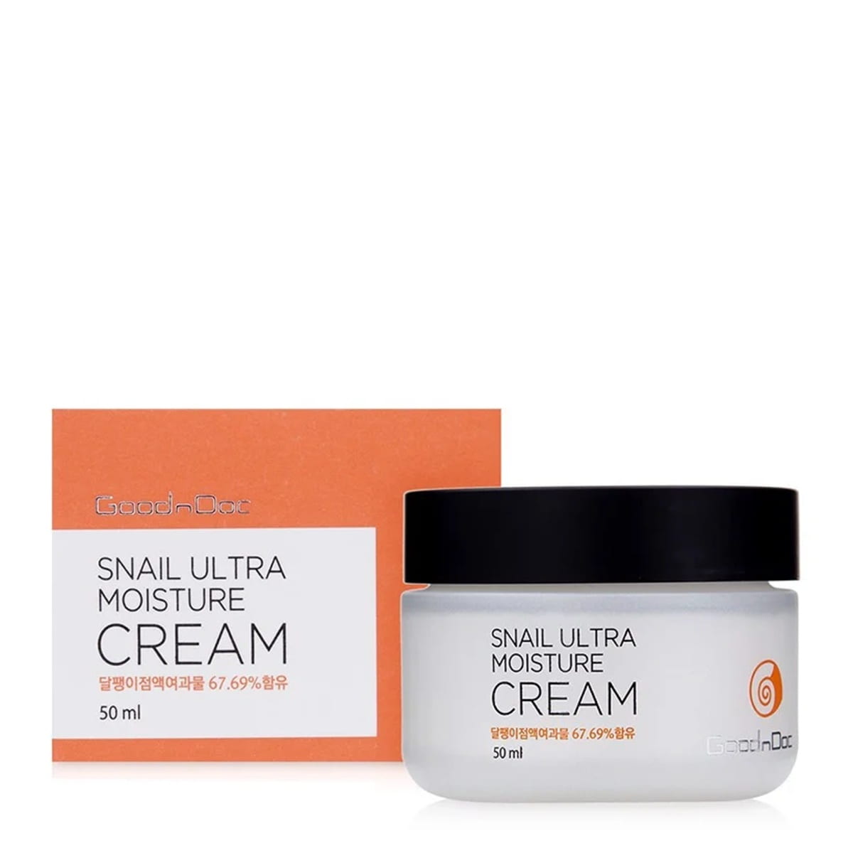 Kem Dưỡng Chống Lão Hóa, Trẻ Hóa Da Từ Ốc Sên - GoodnDoc Snail Ultra Moisture Cream 50ml_thumbnail_3