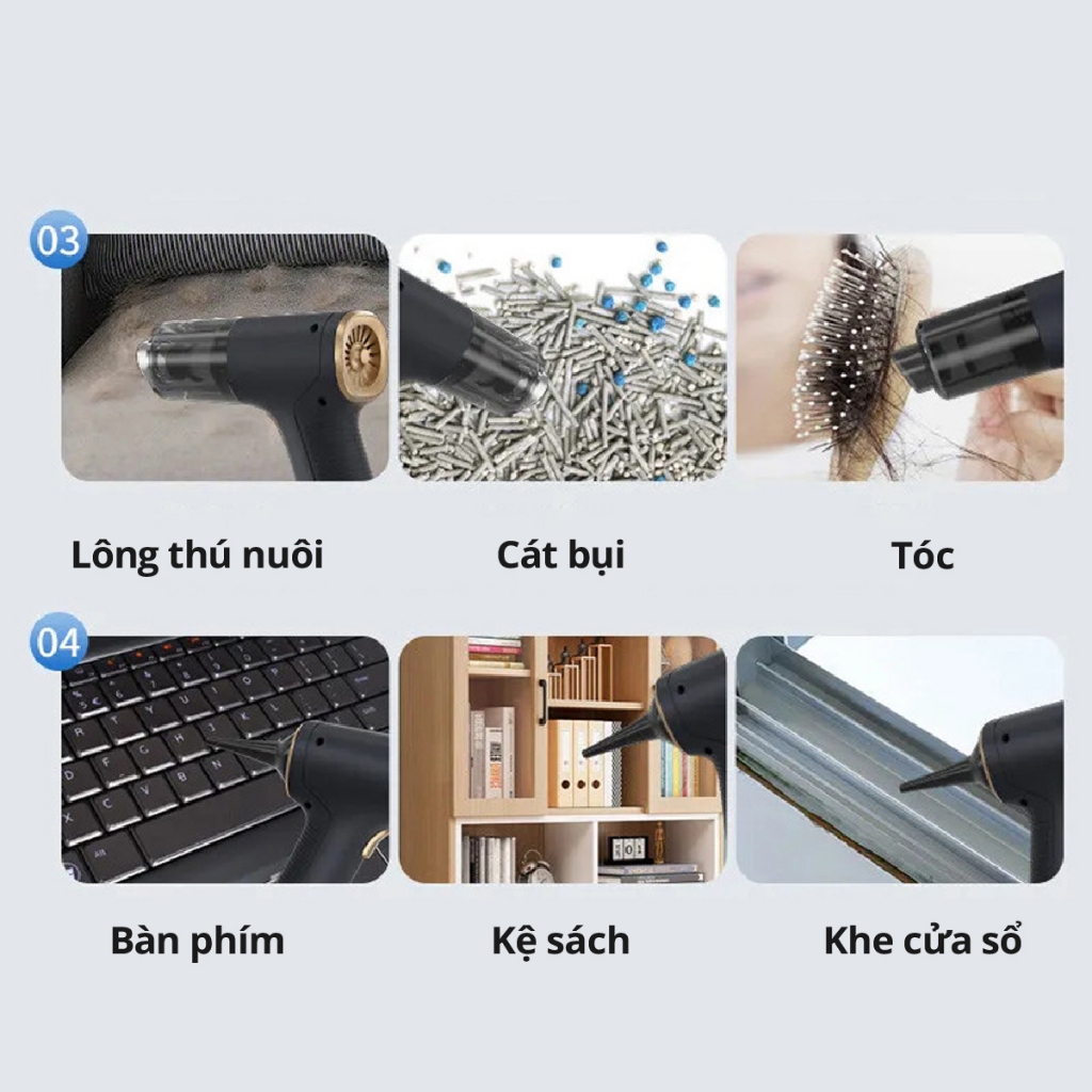 Máy Hút Thổi Bụi Không Dây MK367 kèm phụ kiện hút bụi_thumbnail_5