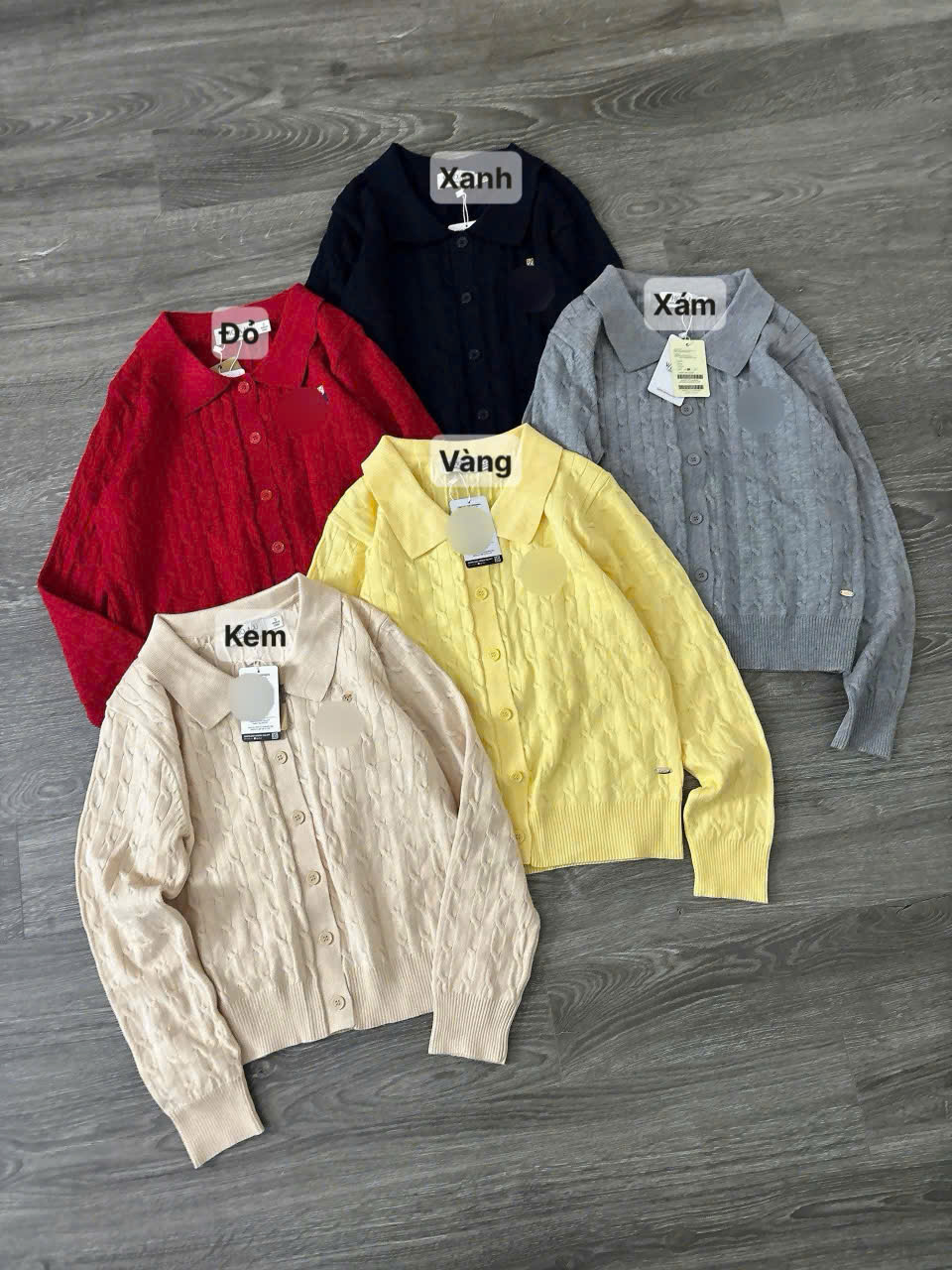 A660 ÁO DỆT KIM TAY DÀI 5 MÀU_thumbnail_1