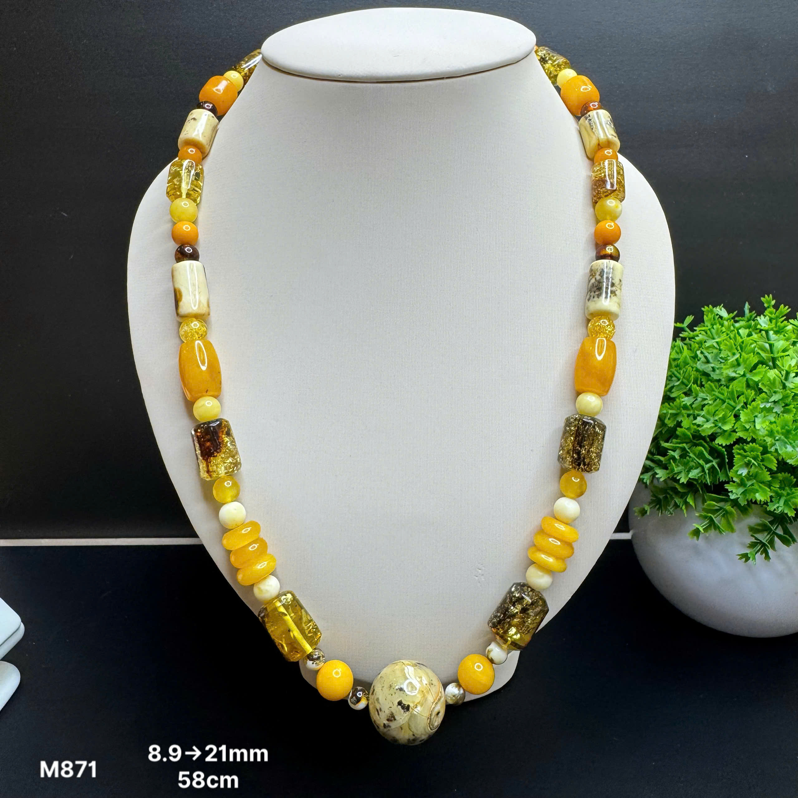 Vòng Cổ Lu Thống Đa Sắc - M871