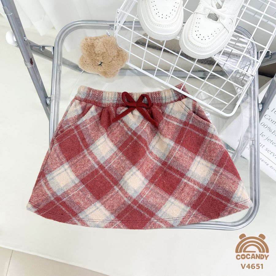 Váy chữ A caro BE ĐỎ_thumbnail_1