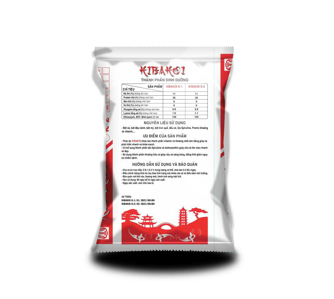 25 kg cám cá koi Kibakoi Nguyên khối có dầu_thumbnail_3