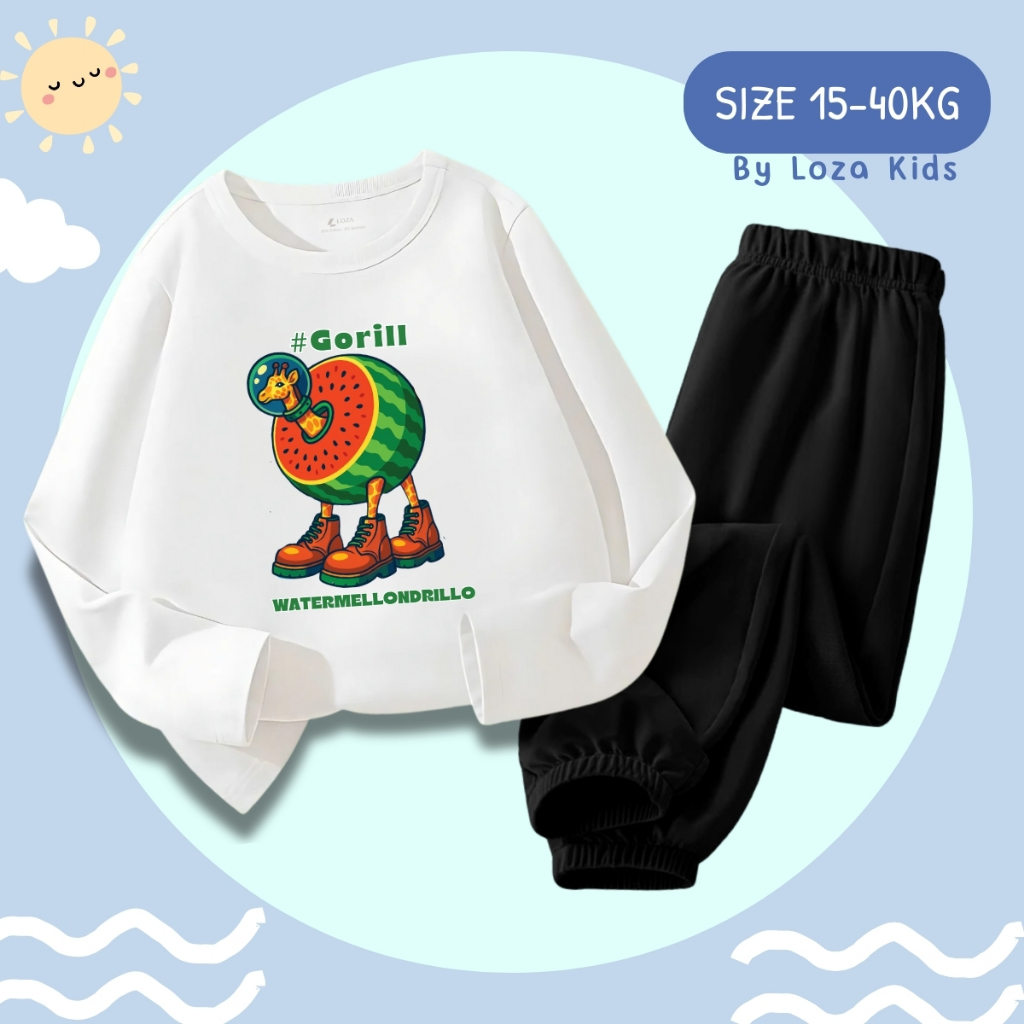 Bộ Thu - Đông bé trai in hình Brainrot Watermellondrillo - Loza Kids BW444_thumbnail_6
