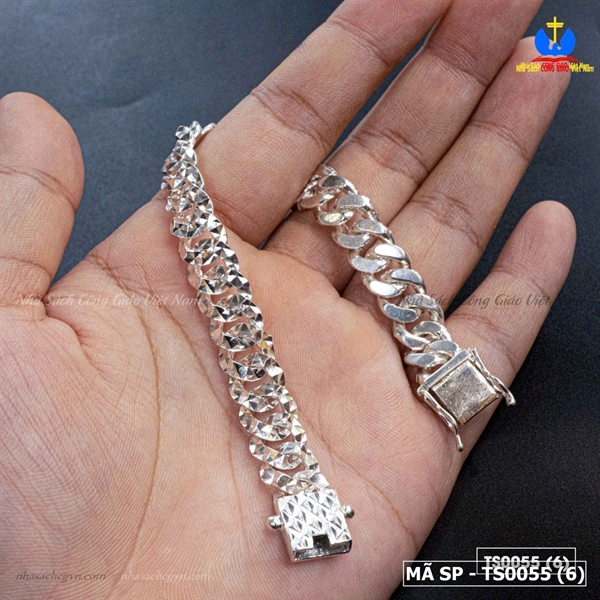 Lắc tay bạc nam bản to STDN002_thumbnail_2