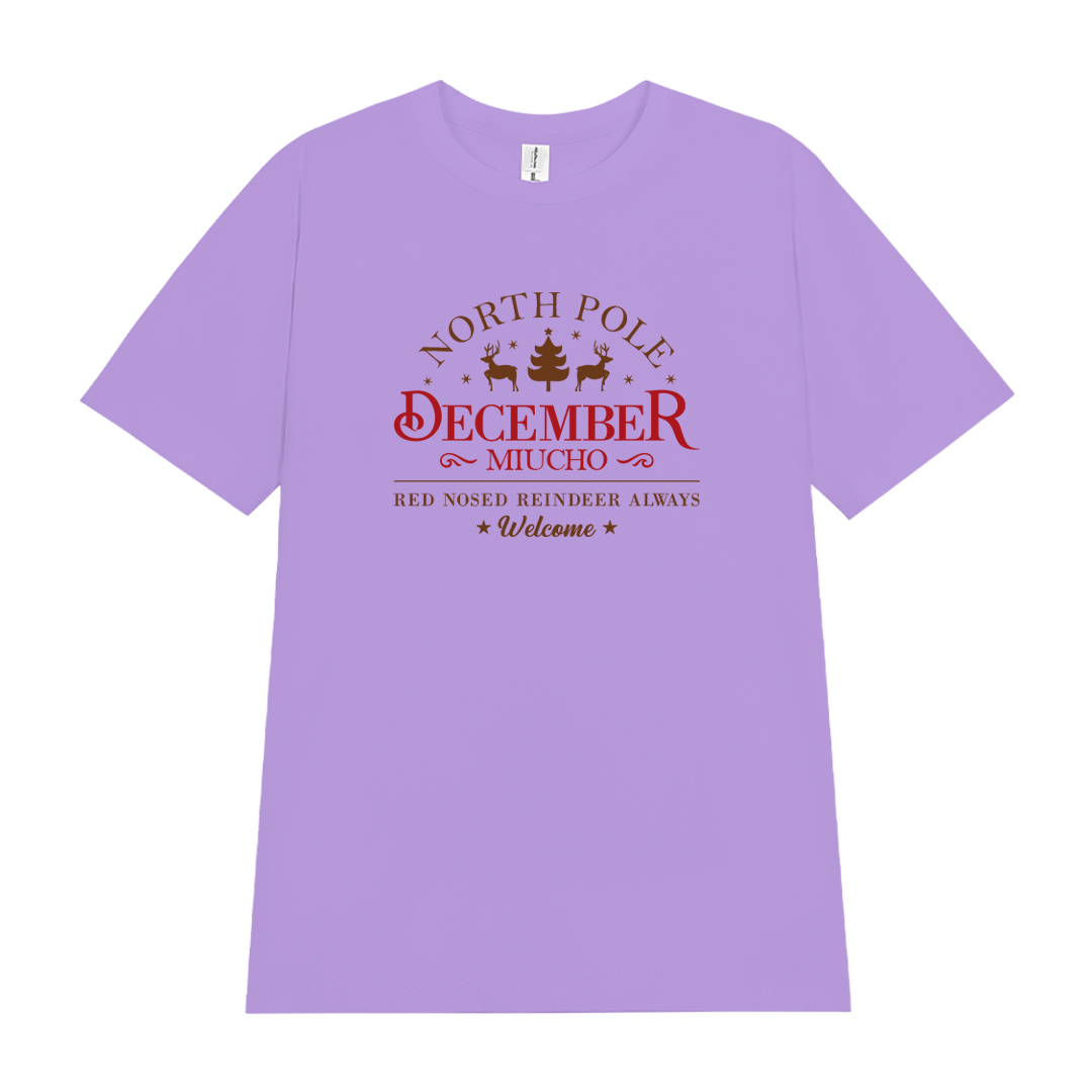 Áo thun nữ giáng sinh noel form vừa regular vải cotton 4c thoáng mát 1766 Miucho Chic Chic in mix_thumbnail_11