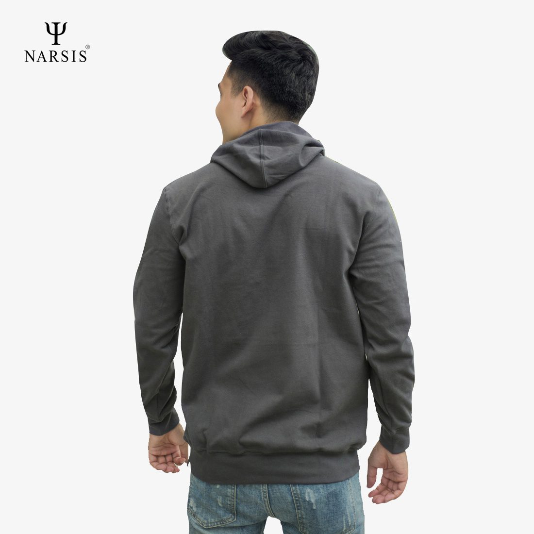 ÁO THU ĐÔNG NAM D4117 NARSIS CHẤT LIỆU THOÁNG MÁT, DỄ CHỊU, THOẢI MÁI CẢ NGÀY, DỄ VẬN ĐỘNG_thumbnail_1