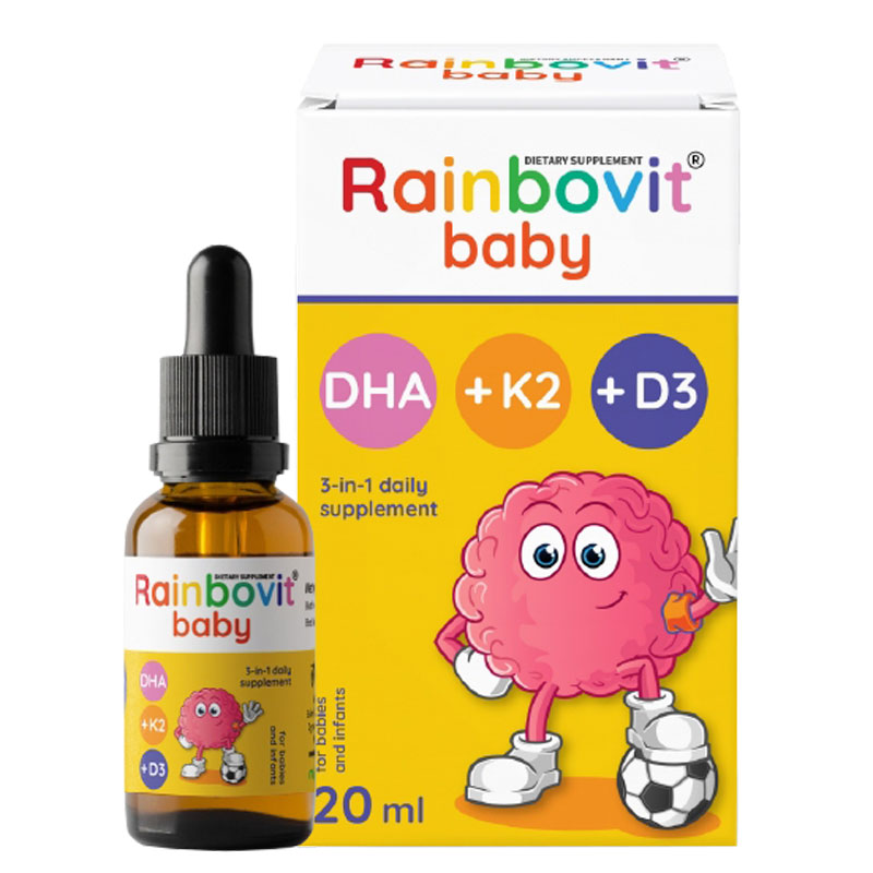 Rainbovit Baby DHA + K2 + D3 - 20 ml