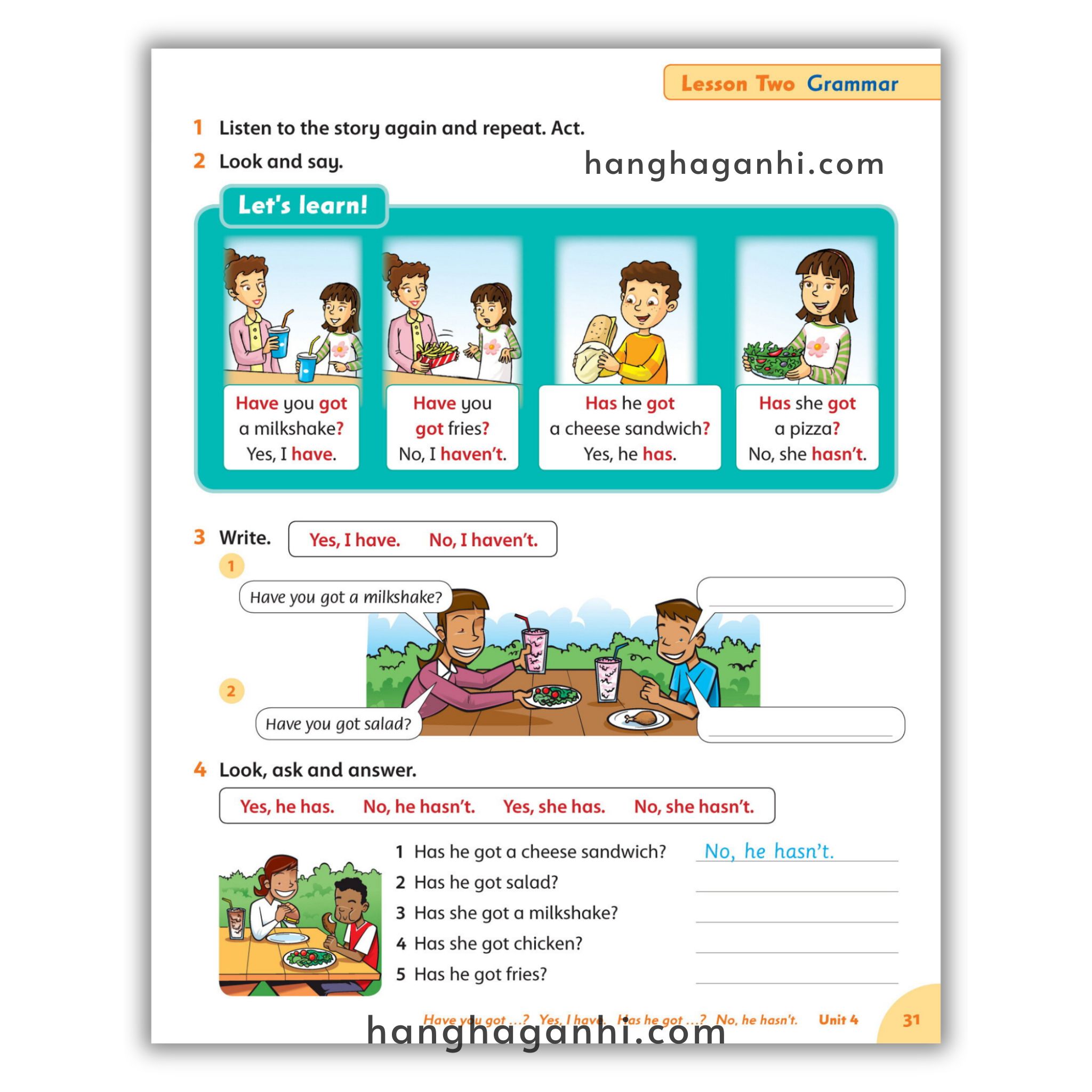 Bộ sách Family and Friends Level 2 (2nd , Student book và Work book) – Tặng kèm file nghe_thumbnail_14