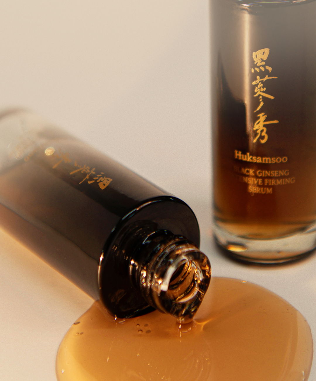 HUKSAMSOO BLACK GINSENG INTENSIVE FIRMING SERUM - Serum Ngừa Lão Hóa Nâng Cơ Và Giảm Nhăn - Hắc Sâm 10% & Niacinamide 50,000ppm, Collagen, Hyaluronic Acid - 40ml - [HSS005]_thumbnail_5