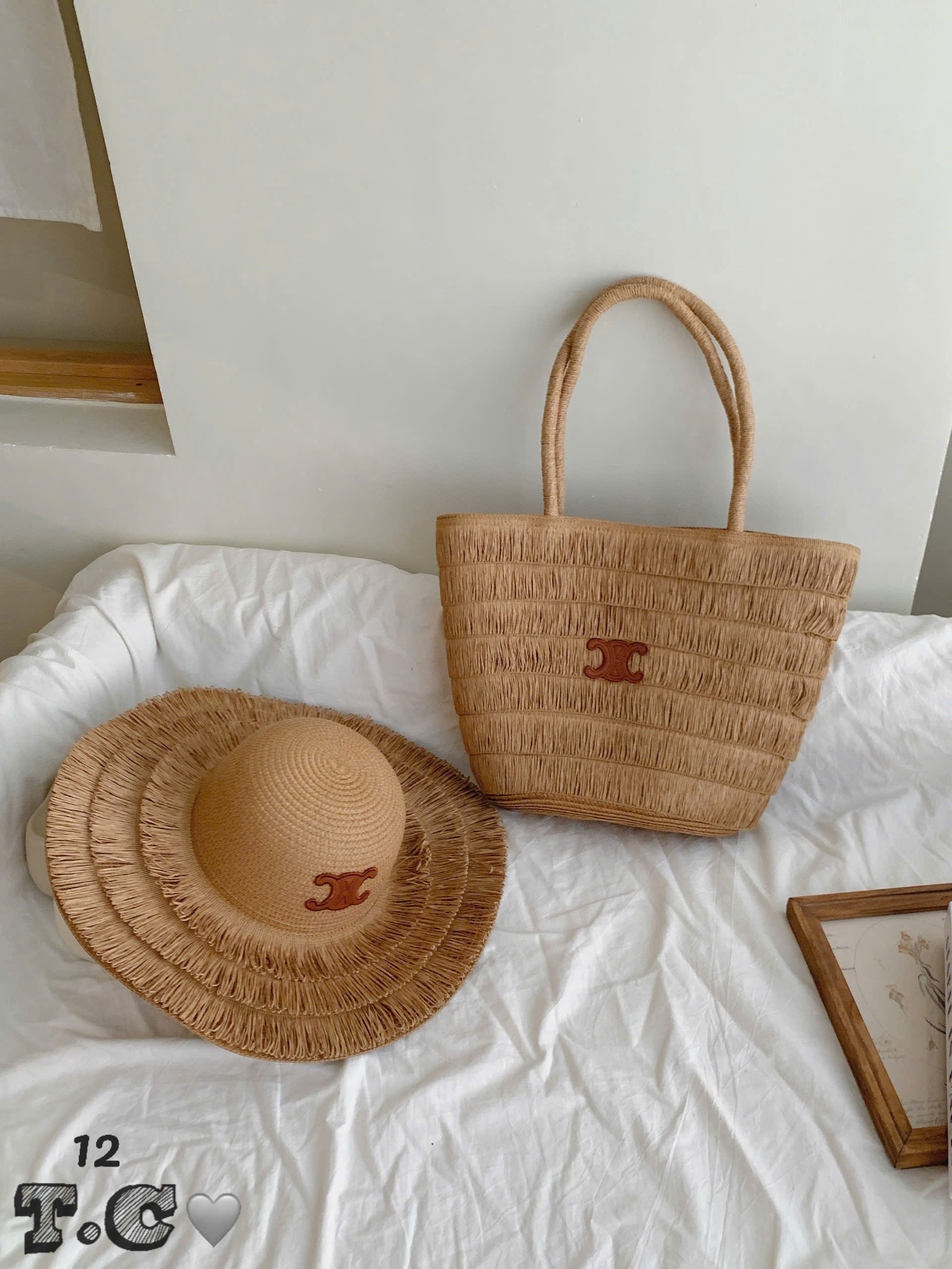 ❀ 𝐧𝐞𝐰 𝐜𝐨𝐥𝐥𝐞𝐜𝐭𝐢𝐨𝐧ʕ•ᴥ•ʔ 👒👜 Set túi & cói vành to