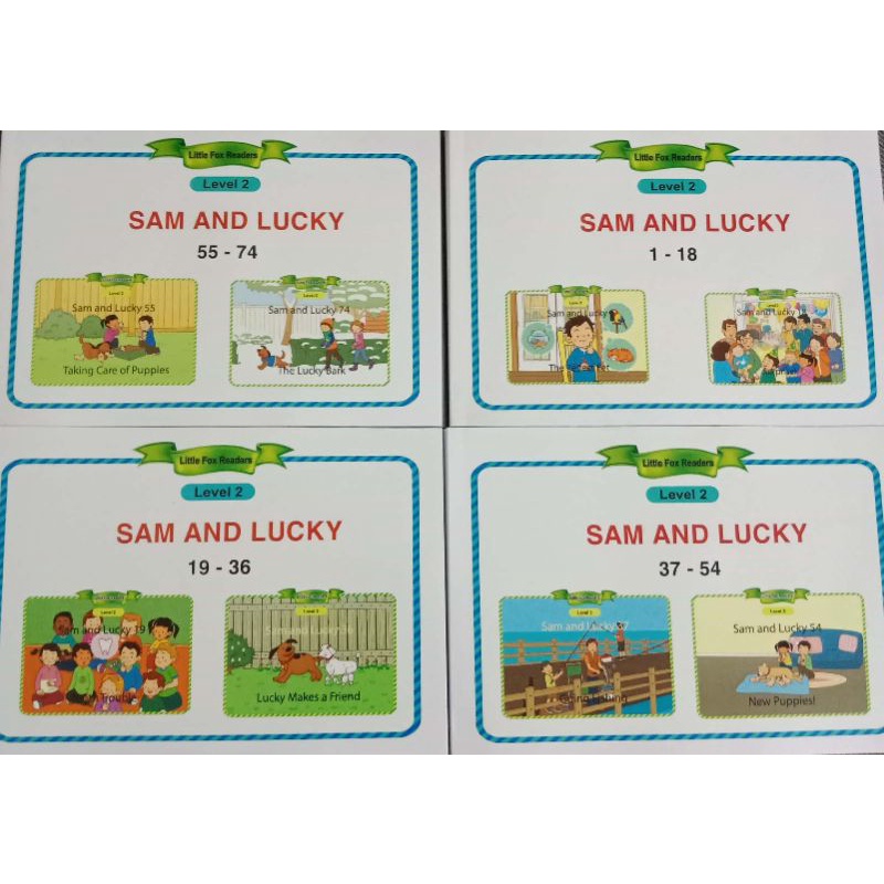 Little Fox Level 2 Sam and Lucky – Trọn bộ 74 truyện Kèm File nghe và video_thumbnail_1