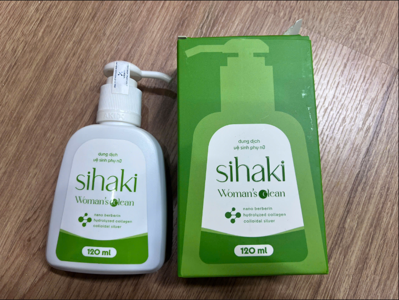 Dung dịch vệ sinh phụ nữ Sihaki Woman's Clean (Hộp 120ml)_thumbnail_1