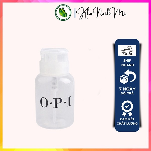 Lọ đựng cồn / acetone 250ml OPI đầu xịt