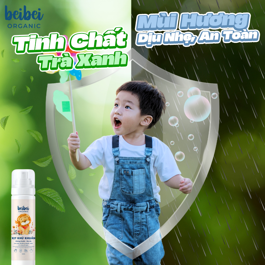 Xịt Khử Khuẩn Đồ Chơi Cho Bé BeiBei, Tinh Chất Trà Xanh Không Hóa Chất An Toàn Cho Bé, Vệ Sinh Đồ Dùng Cá Nhân Cho Bé_thumbnail_3