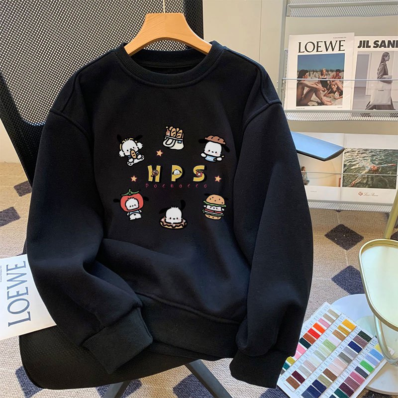 [Form Rộng] Áo sweater nữ màu đen in hình nhiều mẫu - Loza G0115_thumbnail_16