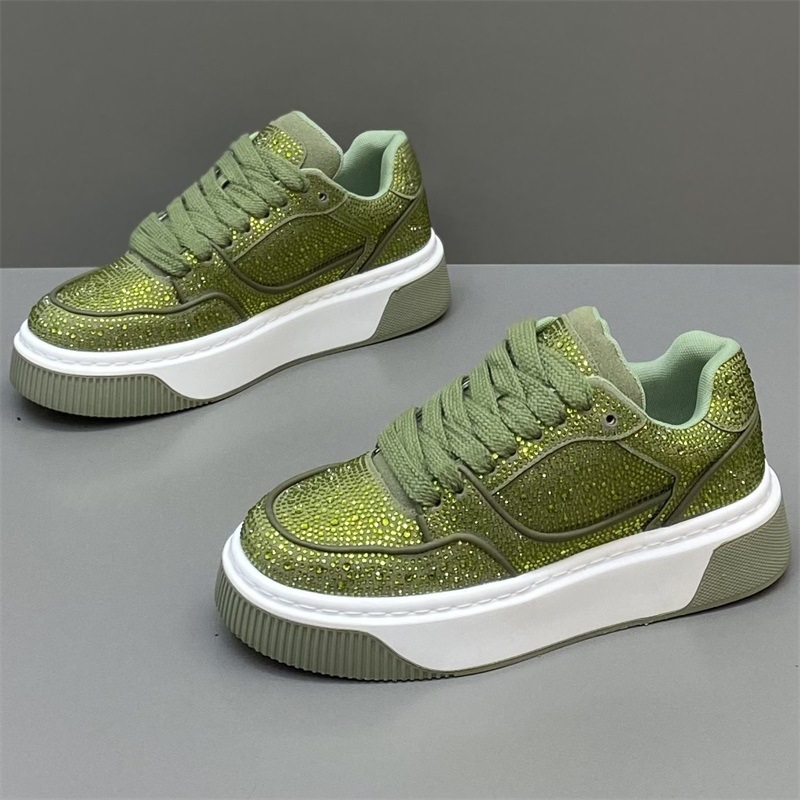 GA408 - Giày Nam Kim Cương Nóng Nhẹ Sang Trọng 2025, Giày Thể Thao Thông Thường Phong Cách Hàn Quốc Mùa Thu Mới, Niche Retro, Giày Đế Mềm Thoải Mái CR_thumbnail_7