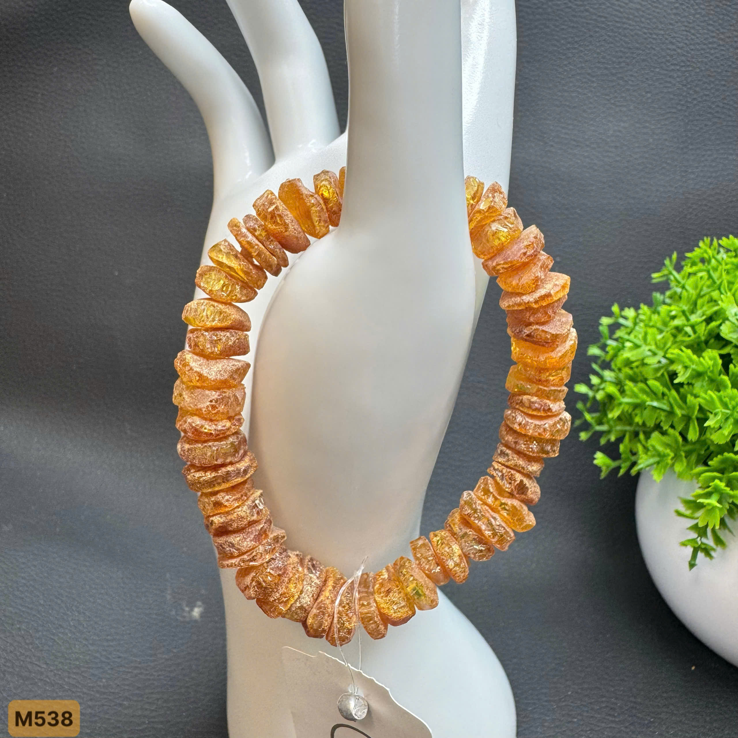 Lắc Tay Thô Bánh Xe Gam Ánh Cam - M538_thumbnail_3