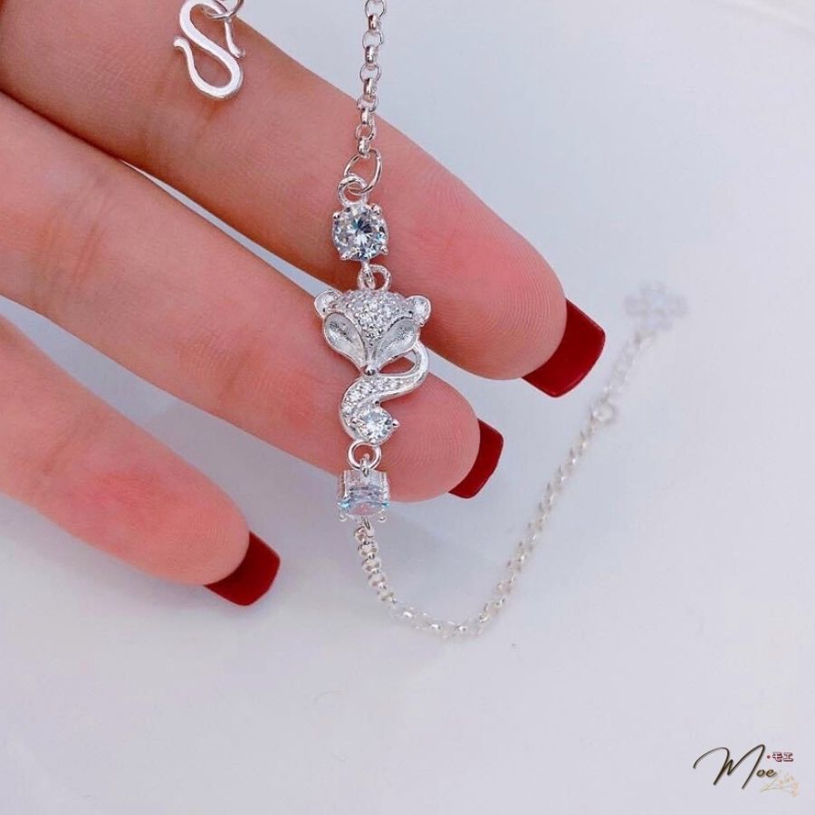 LT6 - Lắc tay hồ ly pha lê dây mềm_thumbnail_3