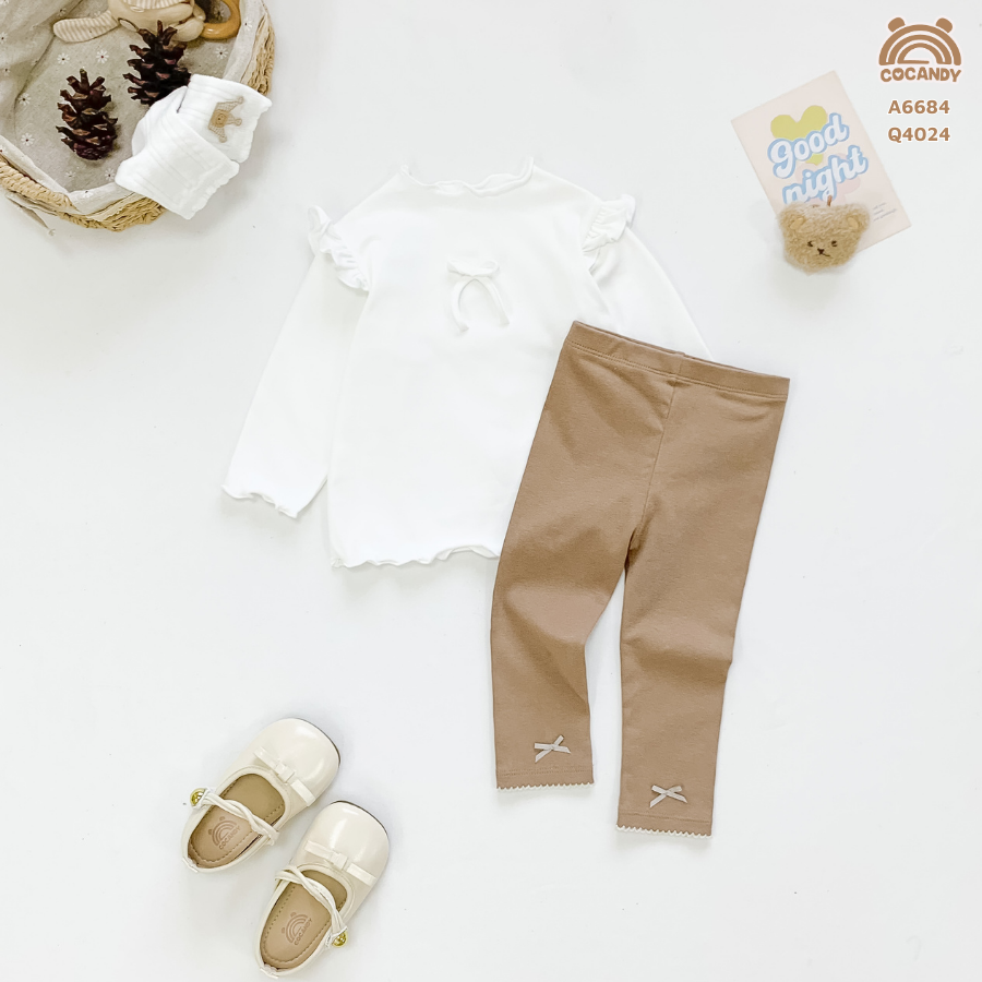 Quần dài legging NÂU chỉ sóng nơ_thumbnail_5