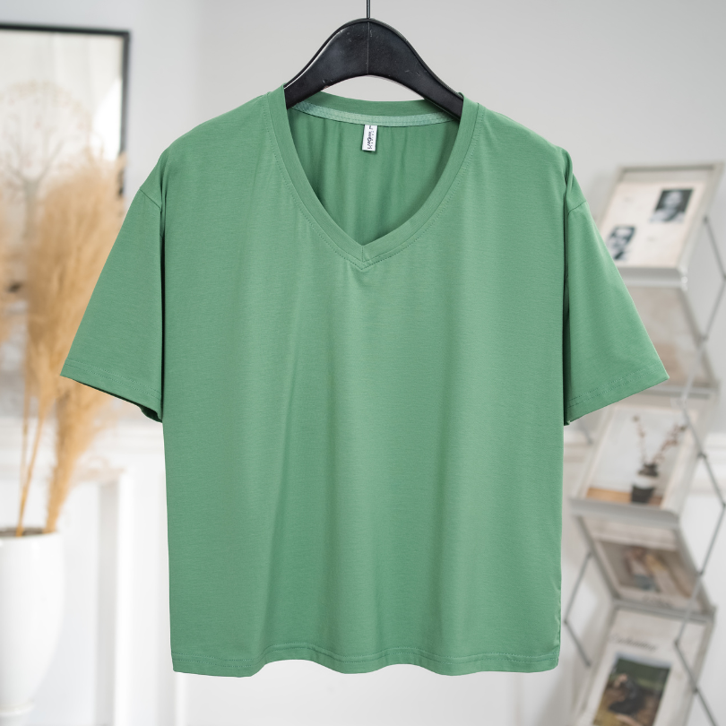 Áo Thun T-Shirt Cổ Tim Ti12