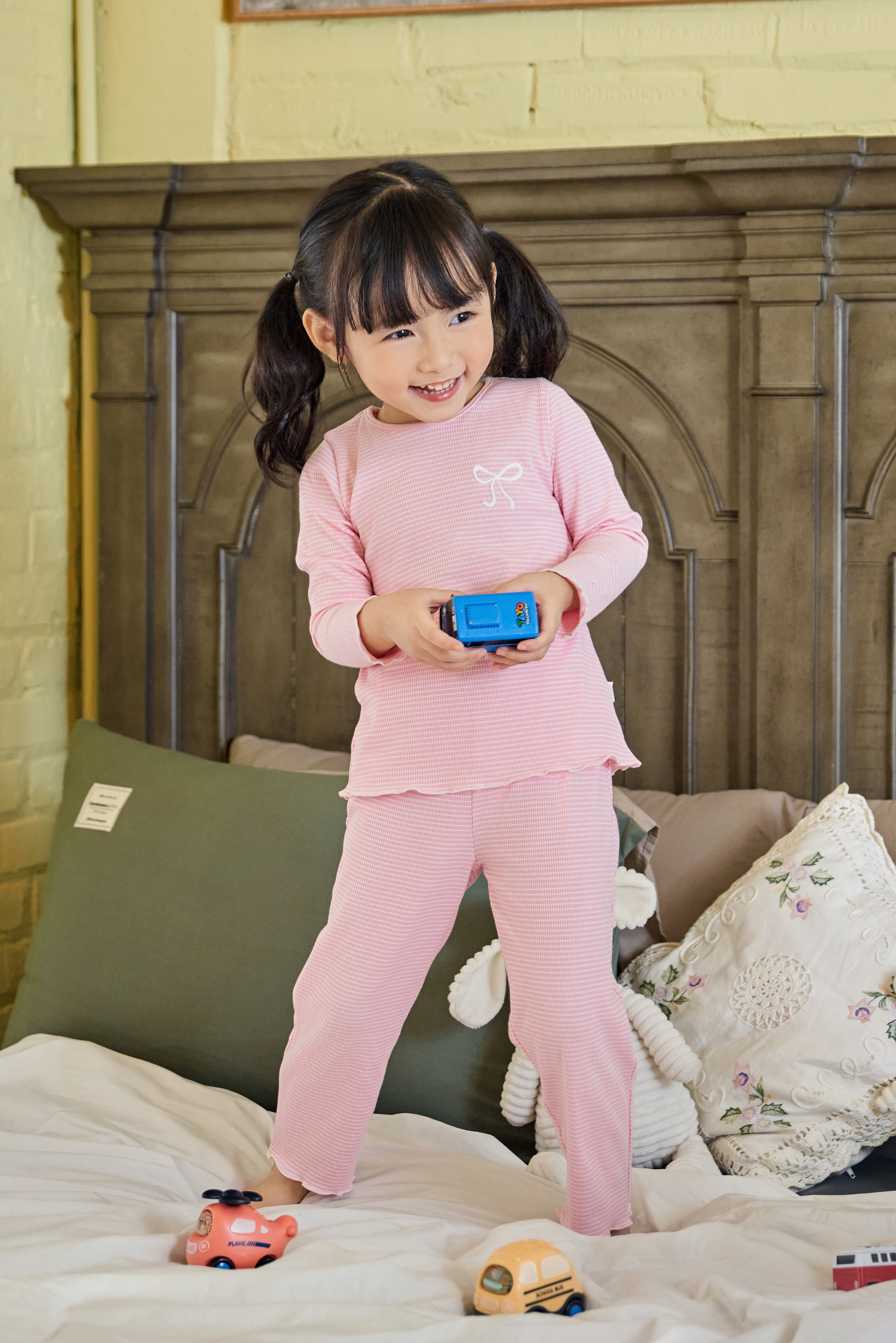 Bộ thun tăm họa tiết kẻ sọc cuốn bèo gấu_thumbnail_5