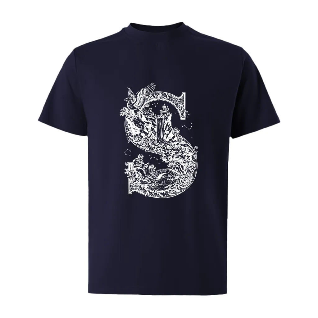 Áo thun form rộng nam Miucho Iconic vải cotton thoáng mát trẻ trung chữ S basic 2764_thumbnail_13