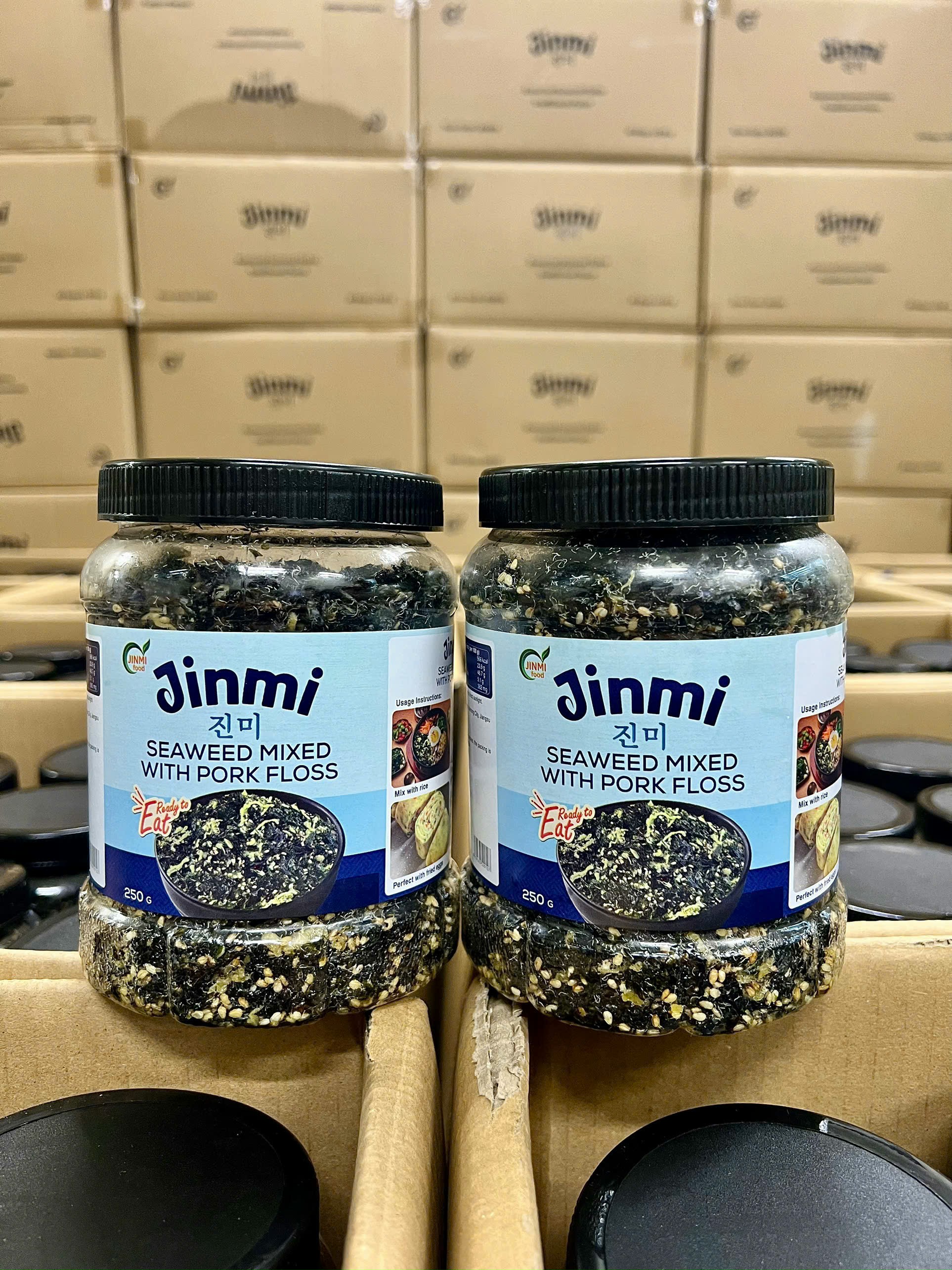 Rong biển Jinmi sấy giòn trộn chà bông heo_thumbnail_5