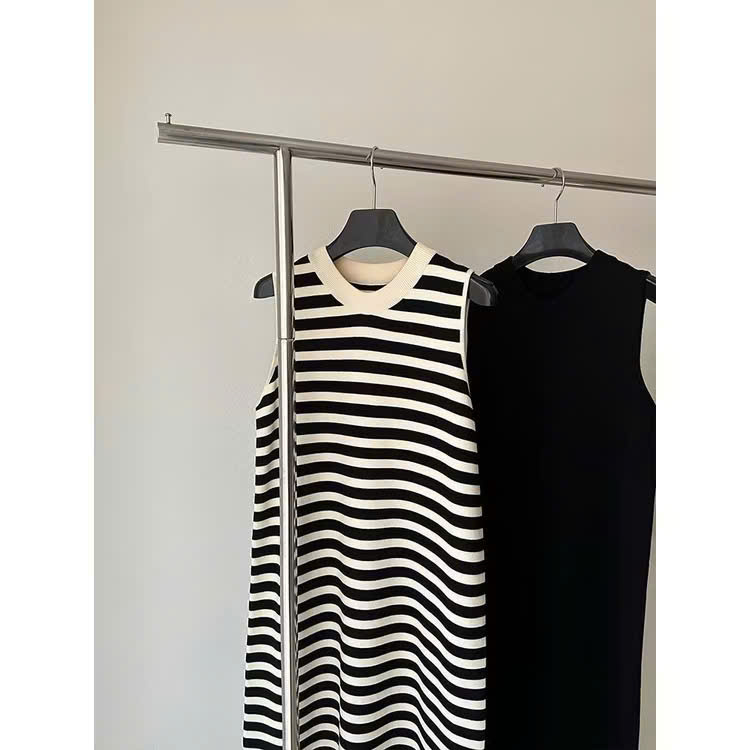 Đầm cotton Q ( ĐEN )_thumbnail_3