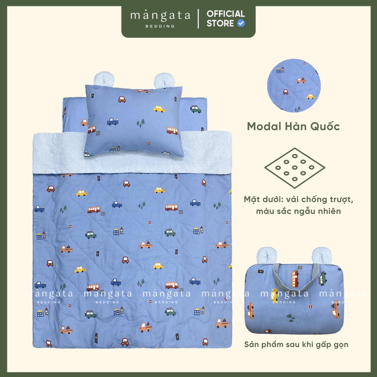 Mẫu Ô tô xe tải - Bộ chăn gối gấp gọn đi học_thumbnail_1