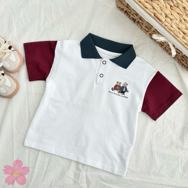 (A4) Áo polo Mềm Họa Tiết Siêu Đáng Yêu Phong Cách Hàn Quốc Cho Trai Gái Mẫu Mới Xuân Hè QCCC 2025_thumbnail_4