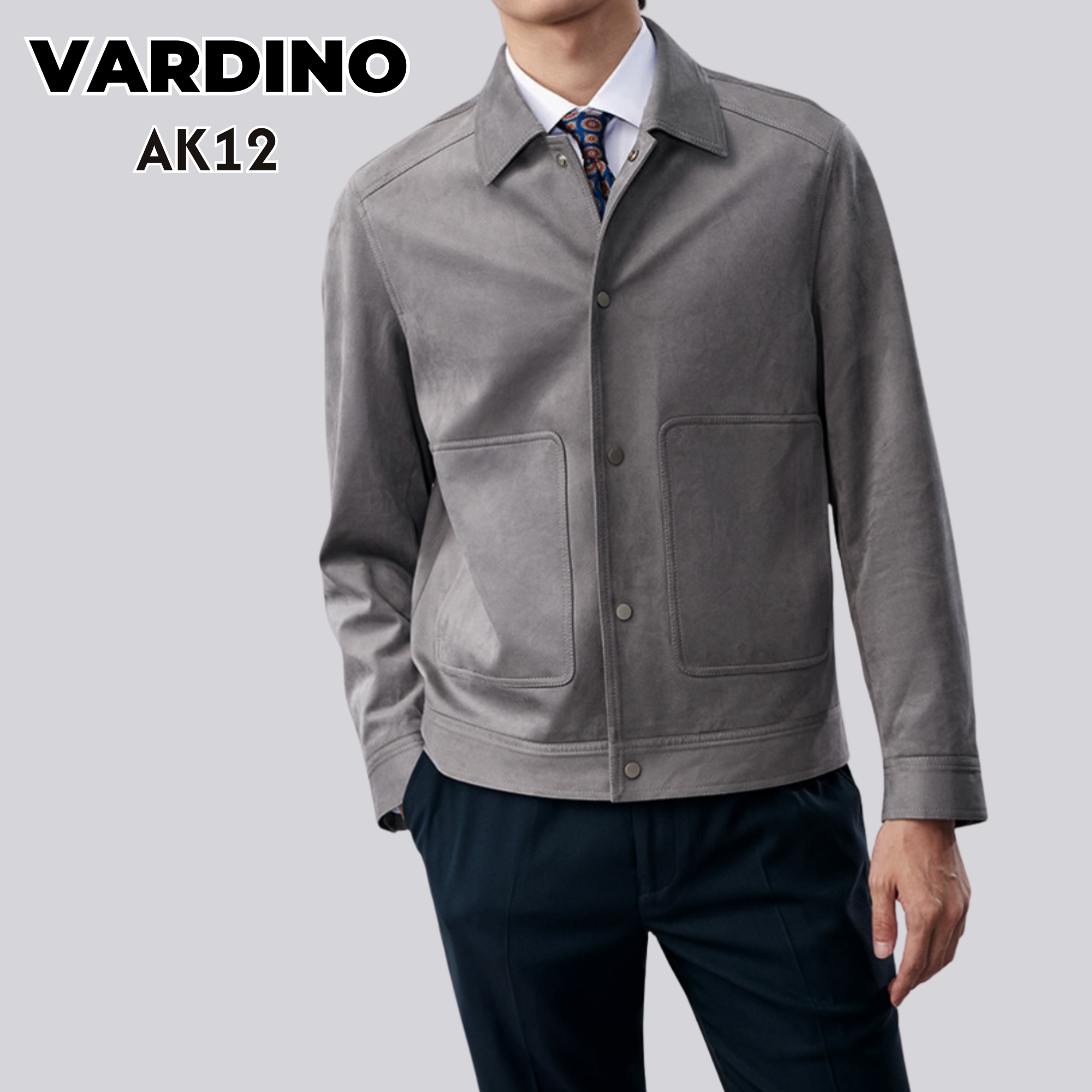 Áo da lộn công sở Vardino AK12_thumbnail_1