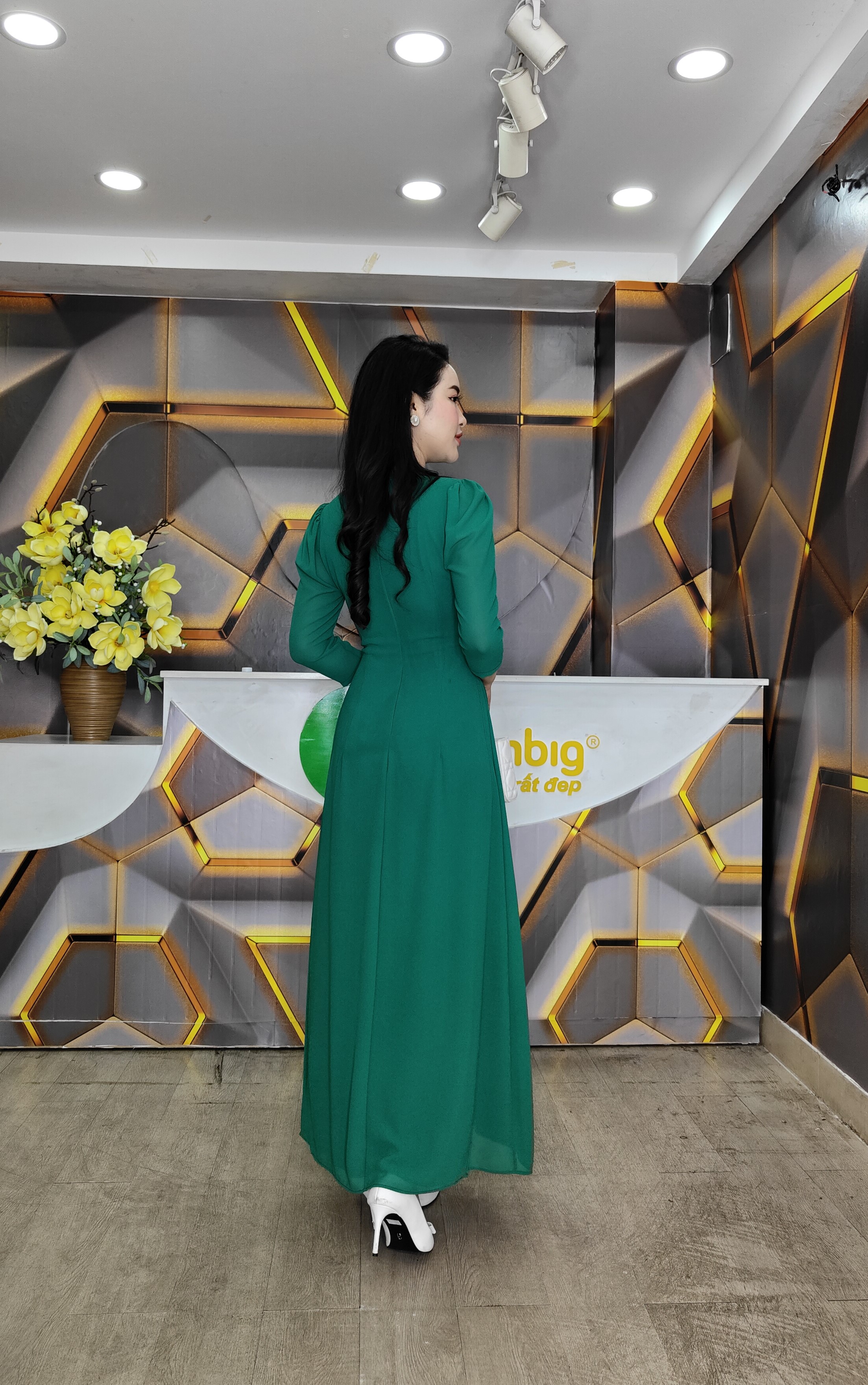 Đầm giả áo dài - Y1367 - Thương hiệu Zonbig_thumbnail_10