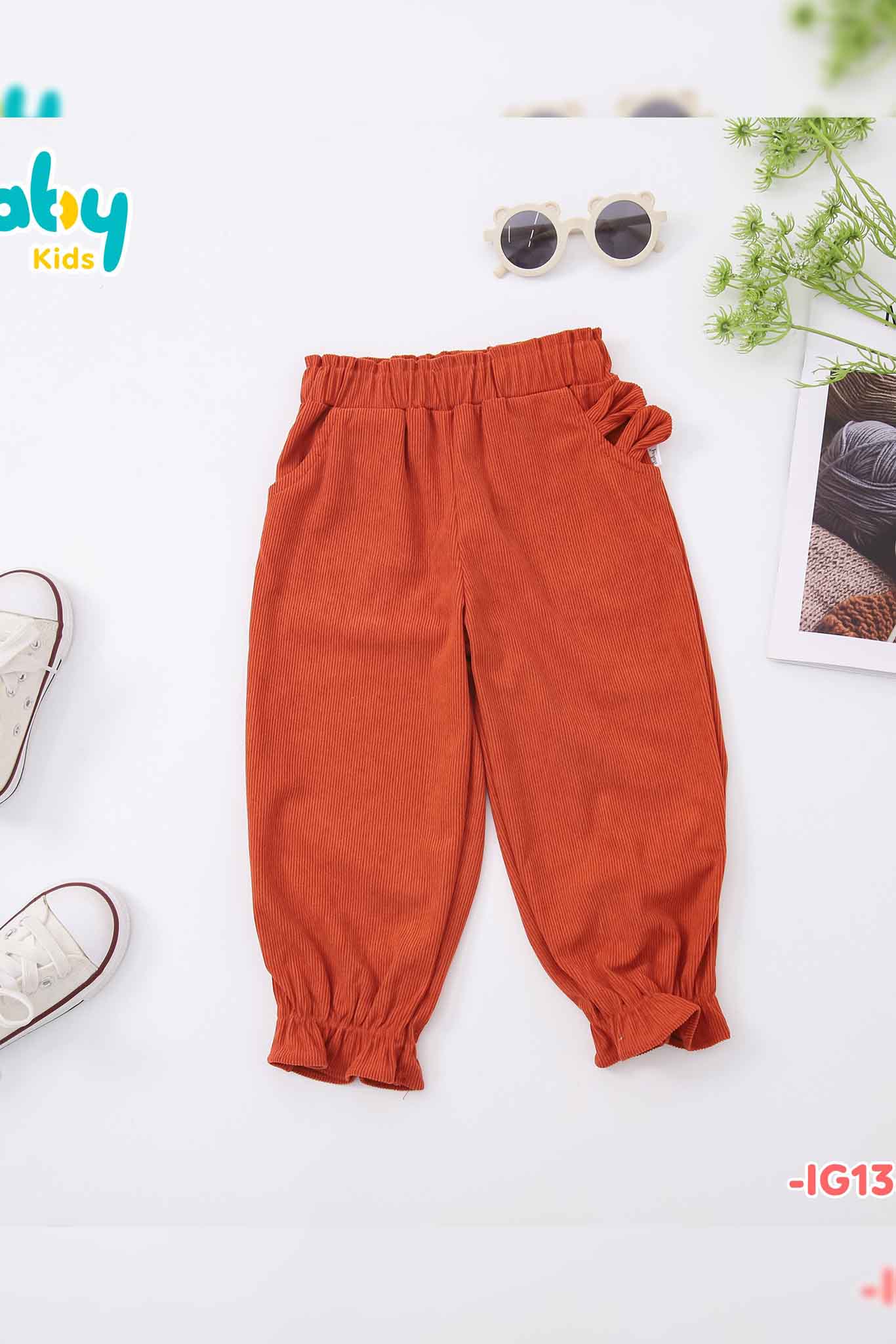 Quần nhung phối túi tai thỏ_thumbnail_3