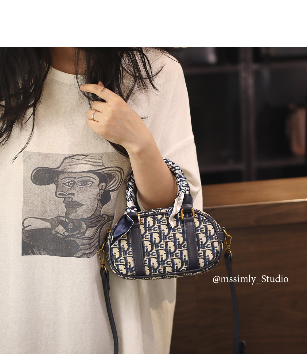 Mini Túi Xách Họa Tiết Navy Thanh Lịch