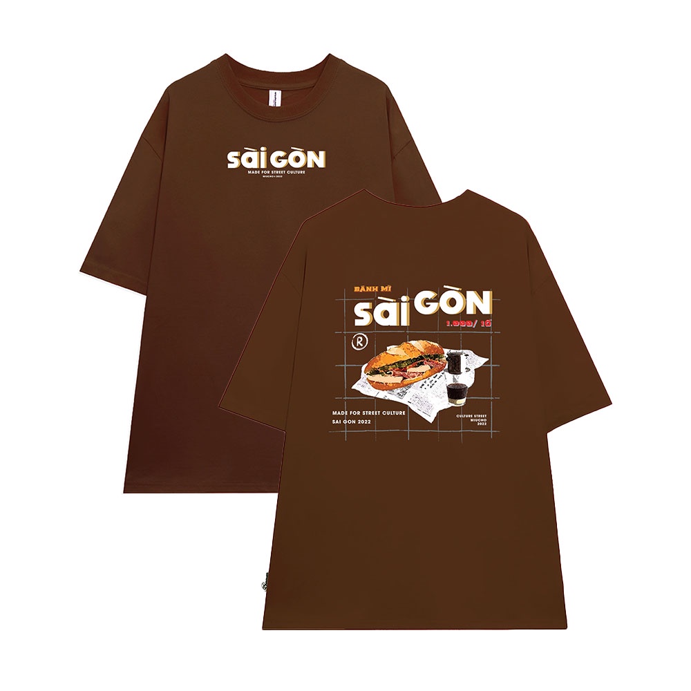 Áo thun local brand Sài Gòn form rộng chất vải cotton dành cho nam nữ nhiều size AT279 Miucho in graphic_thumbnail_12