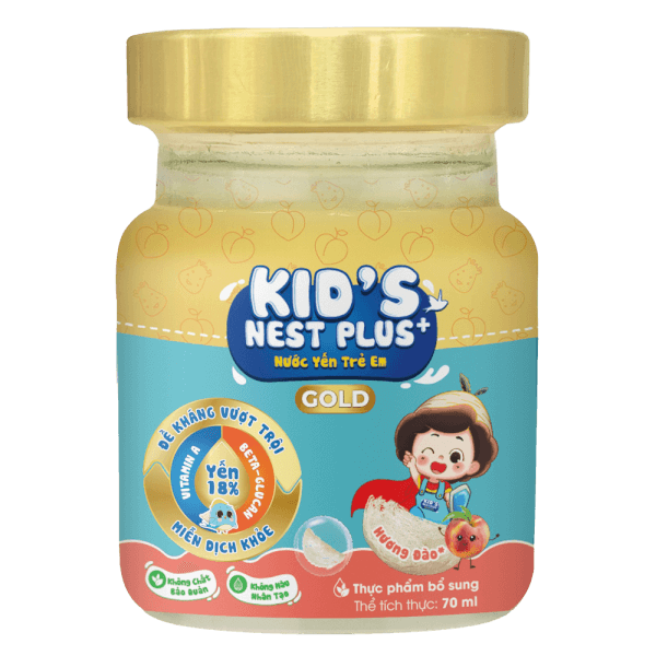LO   NUOC YEN  KIDNESTPLUS  70ML 1X48 Y18% Growth Gold Hương Dâu