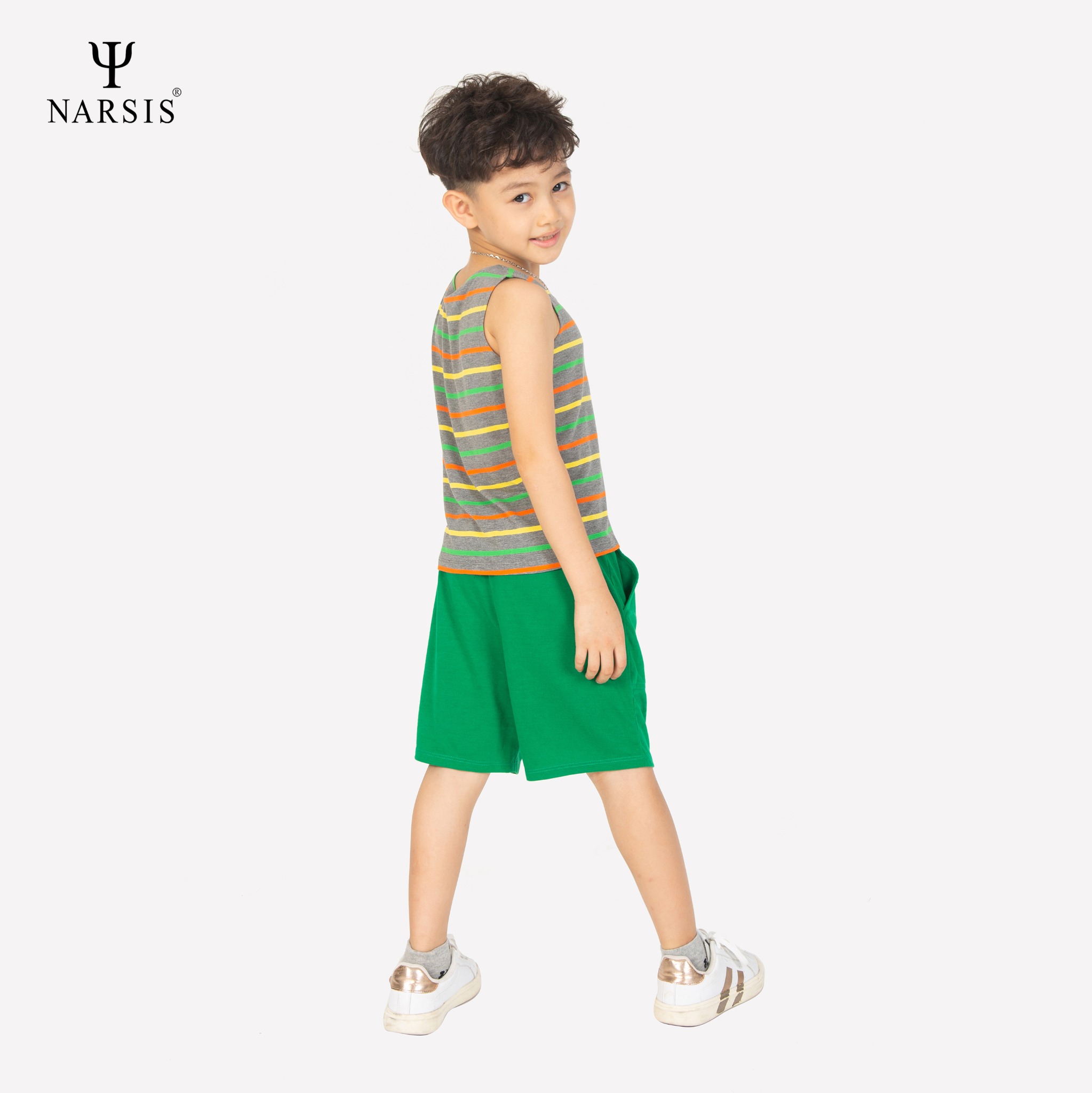 QUẦN ĐÙI BÉ TRAI KS1007 NARSIS CHẤT LIỆU THOÁNG MÁT, DỄ CHỊU, THOẢI MÁI CẢ NGÀY, DỄ VẬN ĐỘNG