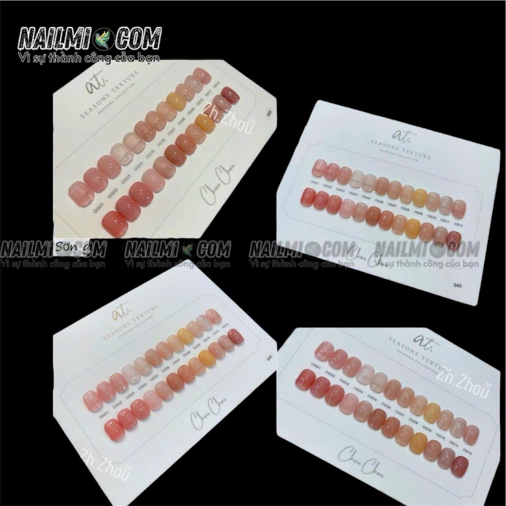 Set thạch - 12 màu - Chouchou - Cao cấp