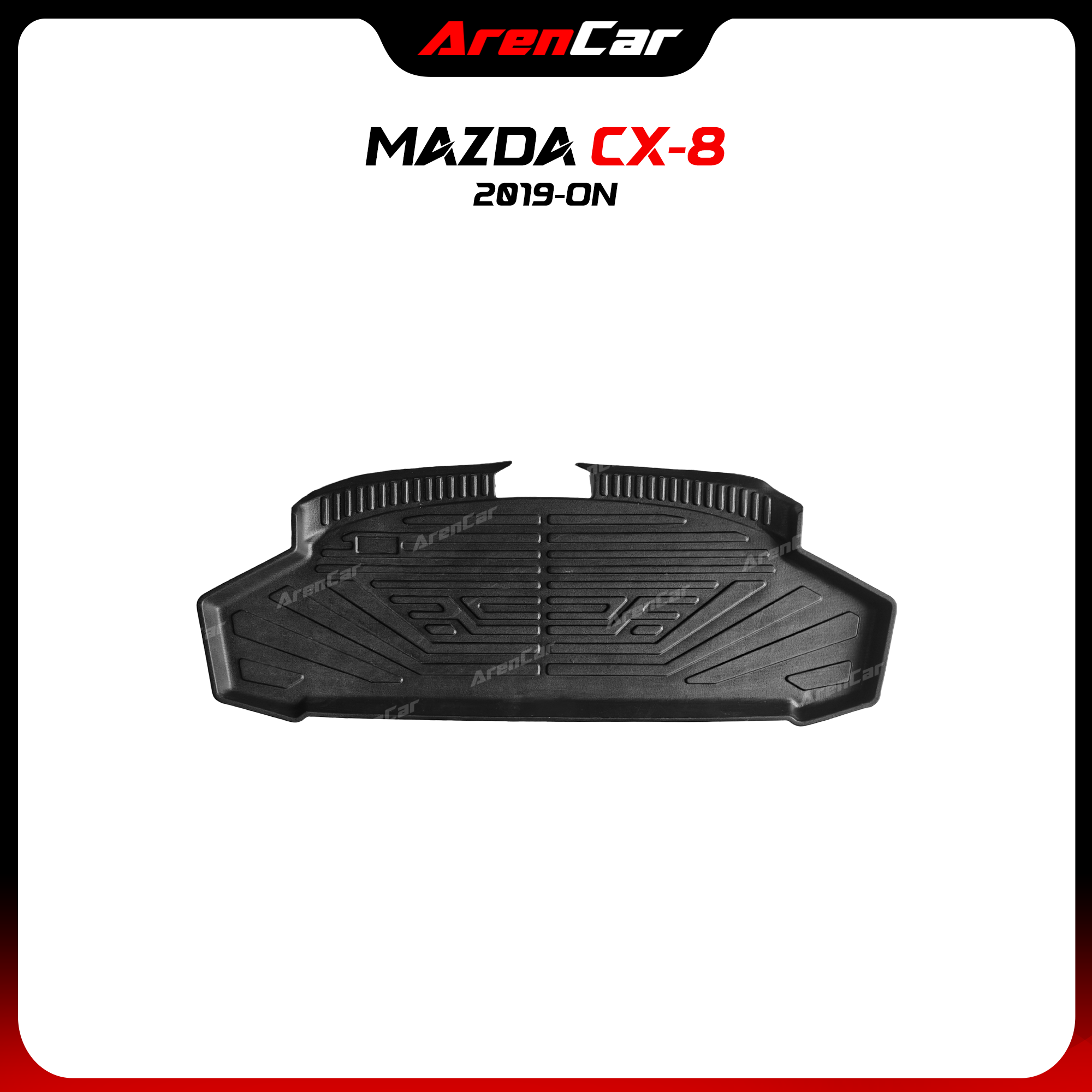 Thảm lót cốp nhựa đúc TPE Mazda CX-8