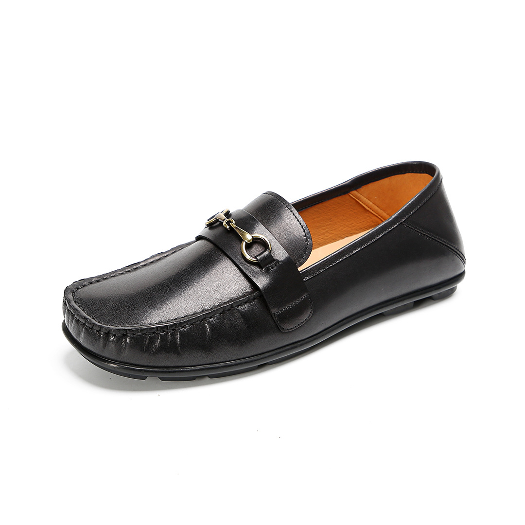 Giày Nam GD99 – Giày Lười Một Chân Da Bò Lớp 1, Mũi Len Kiểu Anh 2025_thumbnail_5