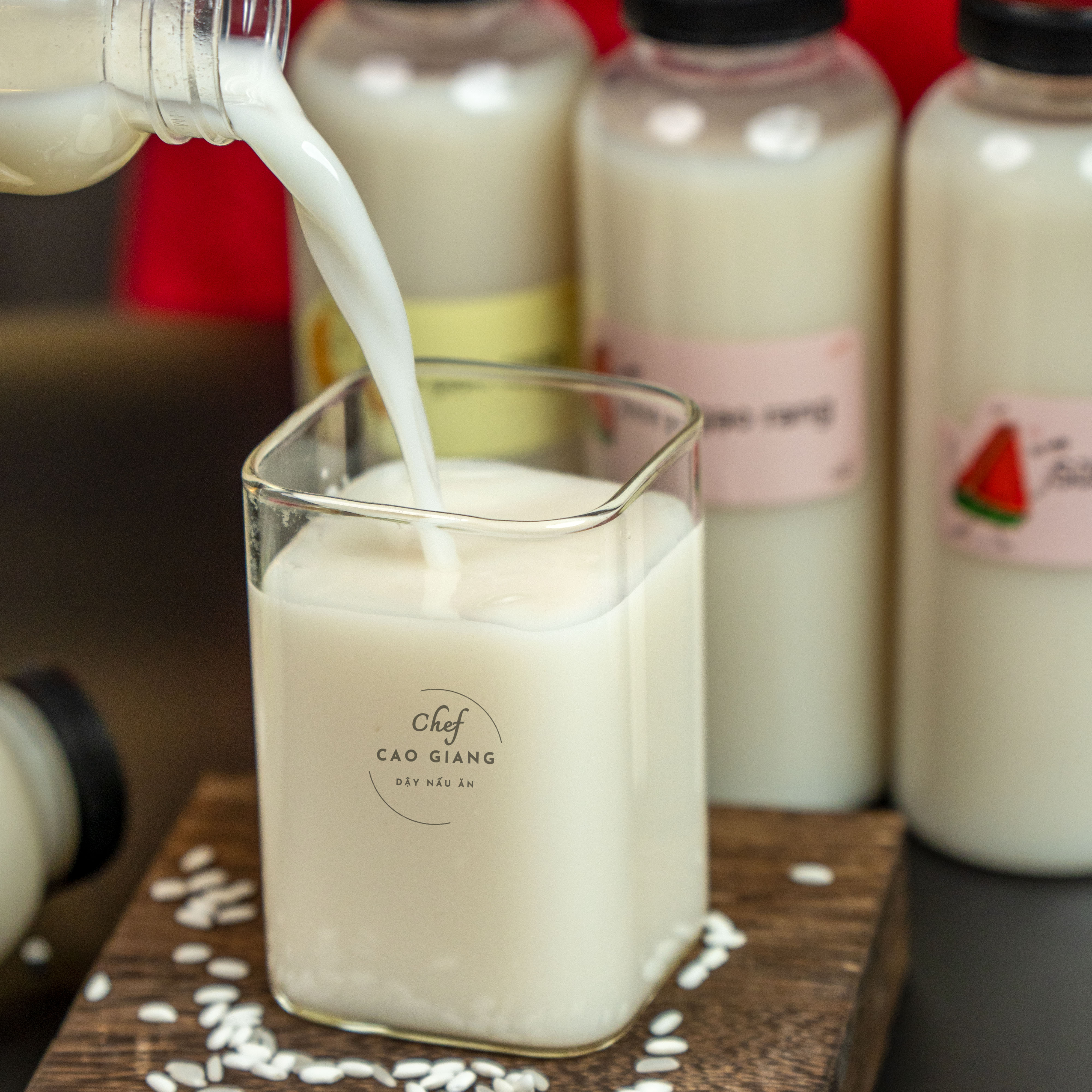 Lớp Sữa Gạo Rang Hàn Quốc