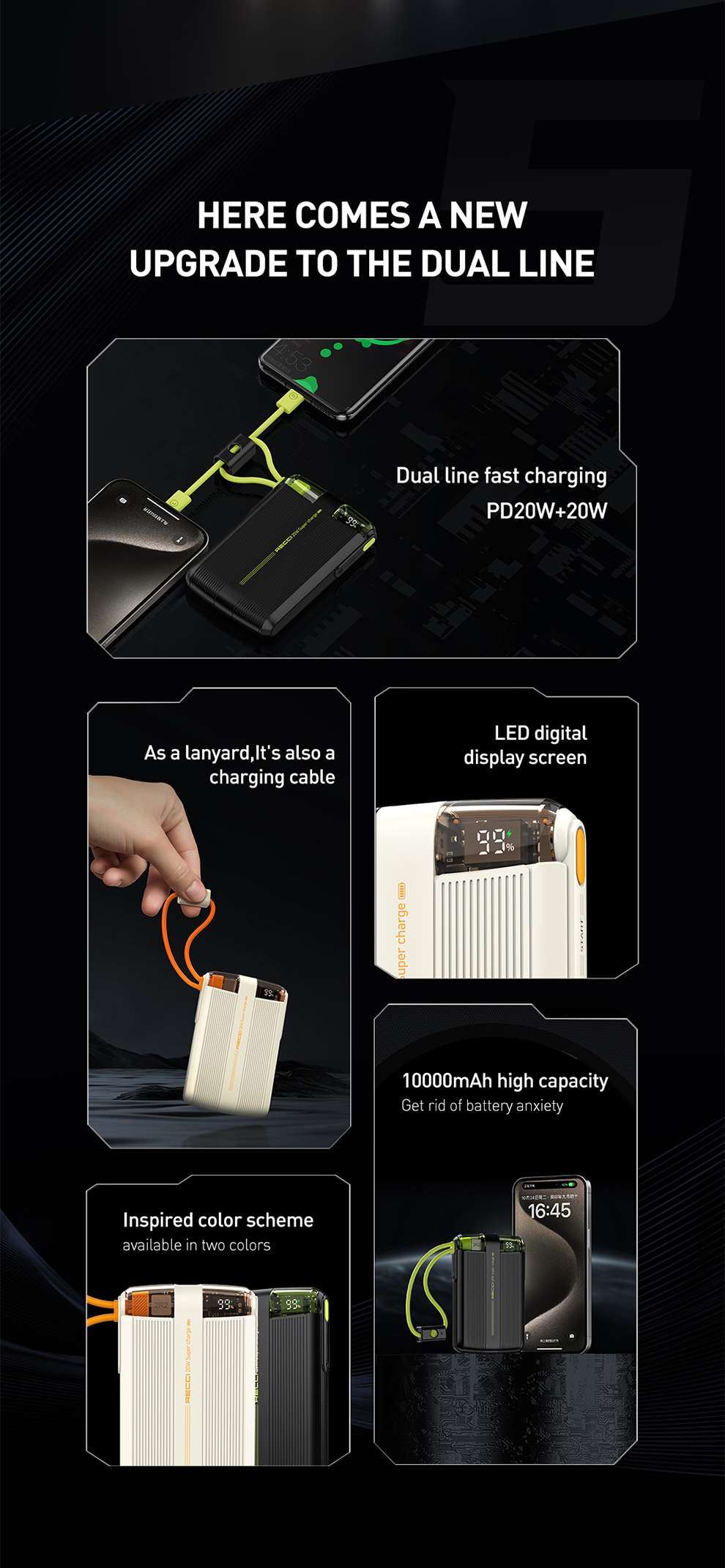 Sạc Dự Phòng Recci  ( 10000mah )_thumbnail_5