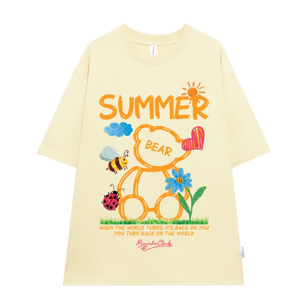 Áo thun nam form rộng local brand ATD1147 Miucho Man tay ngắn thoáng mát cổ tròn in mix BST hè biển_thumbnail_9