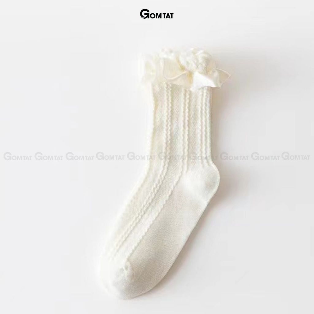 Tất ren trắng cao cổ nữ ZH-1802_thumbnail_2